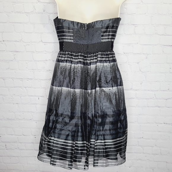 BCBG Plaid Strapless Mini Dress - Picture 6 of 9